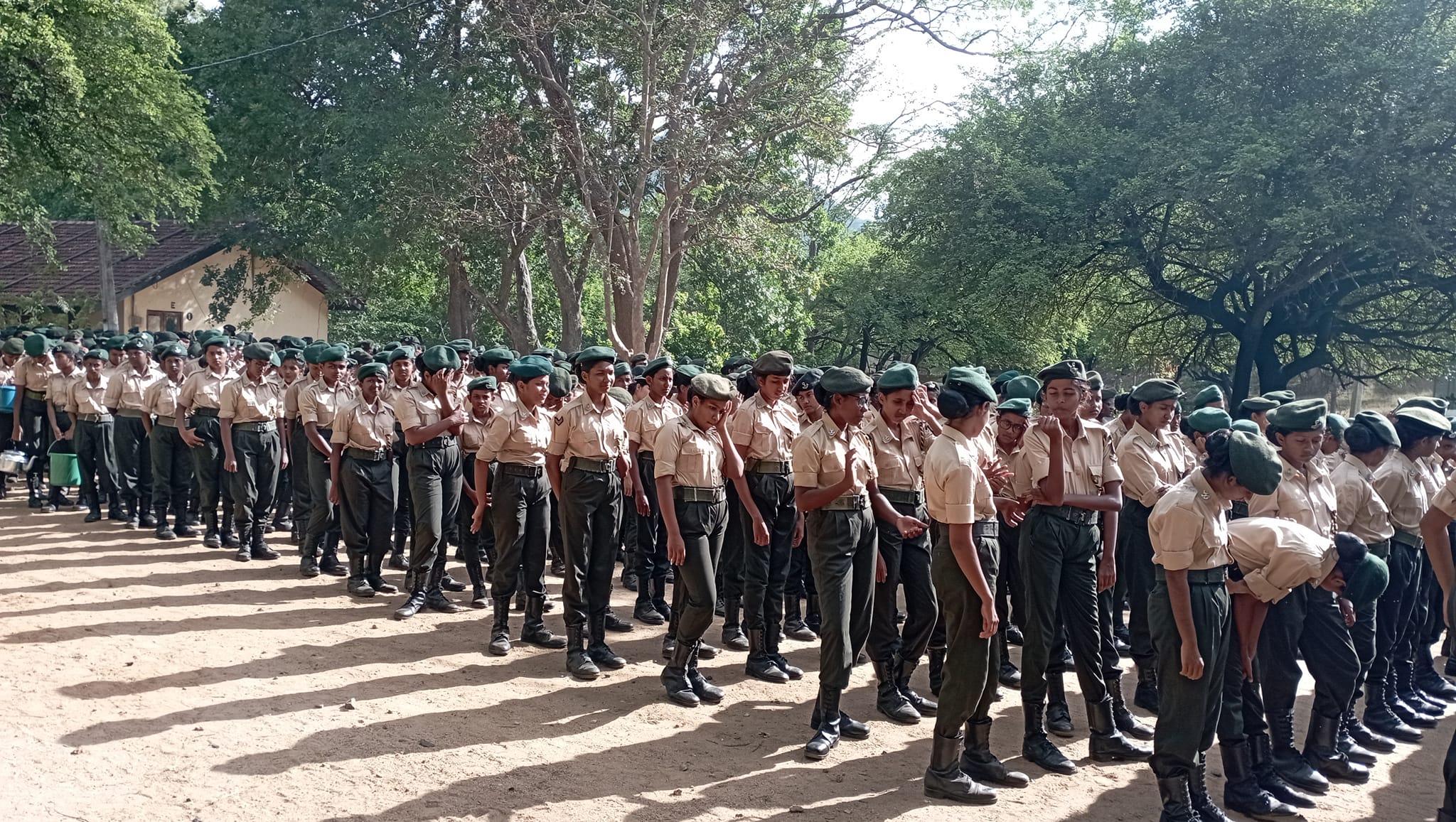 ශිෂ්‍ය භට බාලක,බාලිකා රන්ටැඹේ ජාතික ශිෂ්‍යභට පුහුණුව 